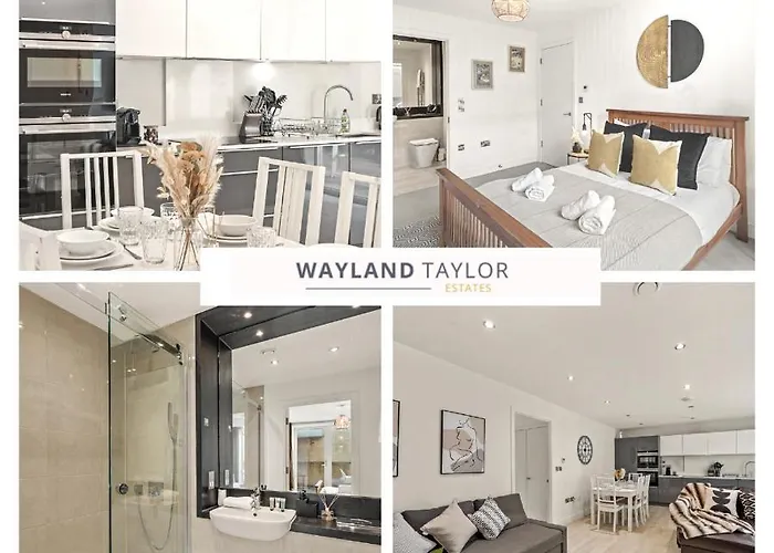Modern 2 Bed Apartment By Station Square